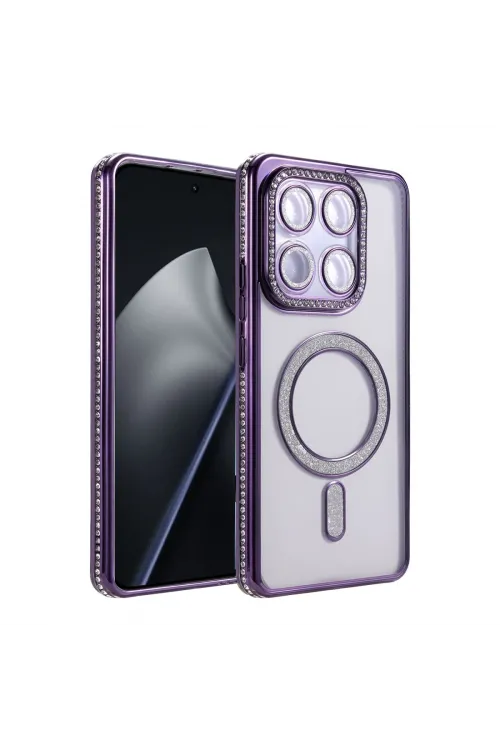 Joko Xiaomi Mi 15t Pro Joke Simli Magneticsafe Kılıf - Derin Mor