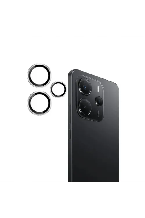 Joko Xiaomi Redmi Note 14 4g Pvd Metal Kamera Lens - Gümüş
