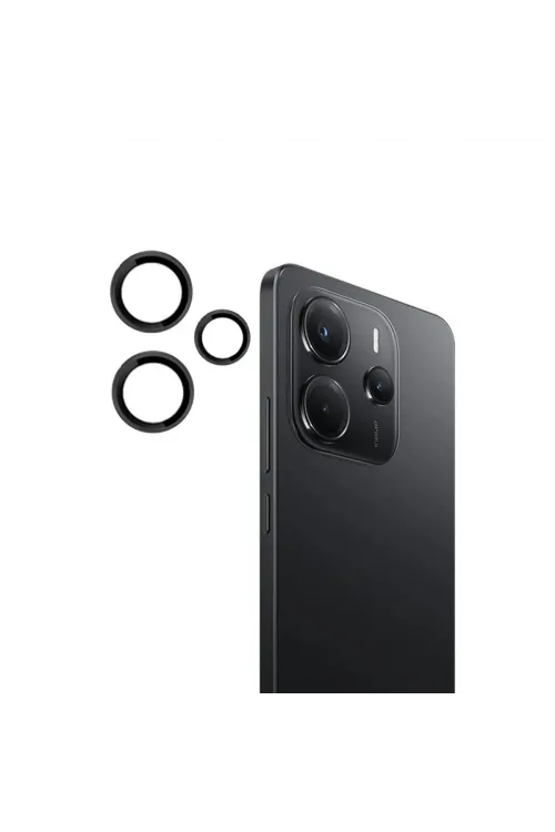 Joko Xiaomi Redmi Note 14 4g Pvd Metal Kamera Lens - Siyah