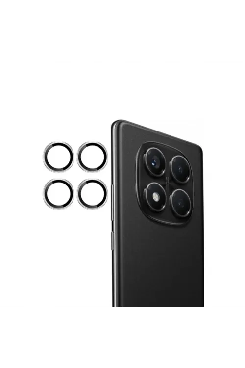 Joko Xiaomi Redmi Note 14 Pro 4g Pvd Metal Kamera Lens - Gümüş