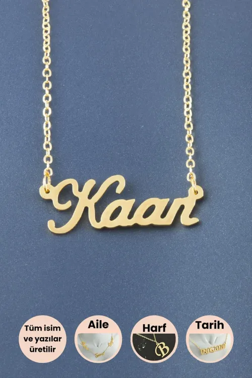 Kaan İsimli Kolye
