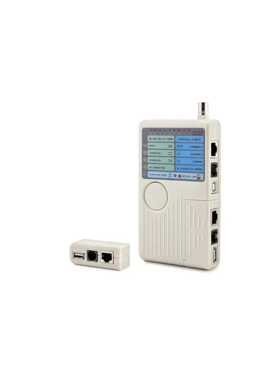 Kablo Test Cihazı Rj11 + Rj45 + Bnc + Usb HDX6505