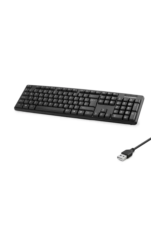 Kablolu Standart Klavye Q Siyah HDX2603