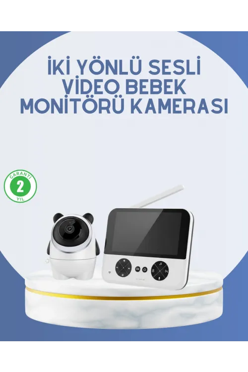 Kablosuz Bebek Monitörü 720p Görüntü Ve Geniş Ekran