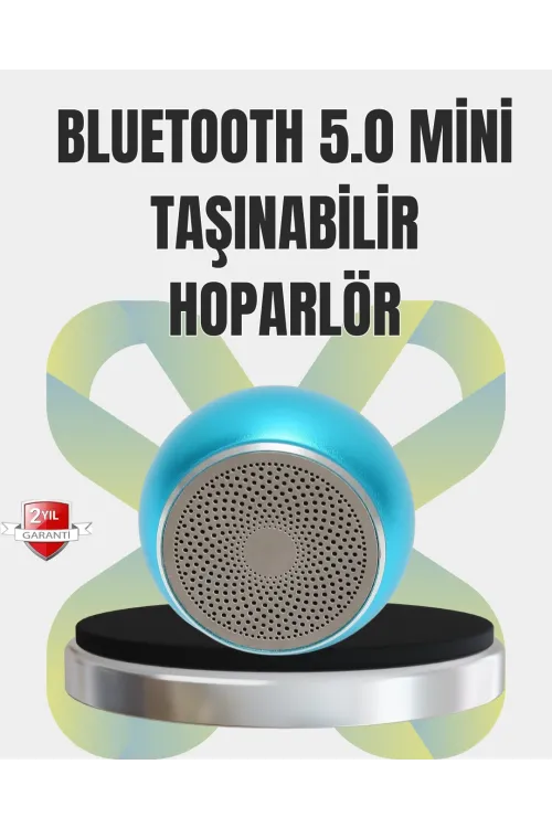 Kablosuz Bluetooth 5.0 Hoparlör | Kompakt Ve Güçlü Ses