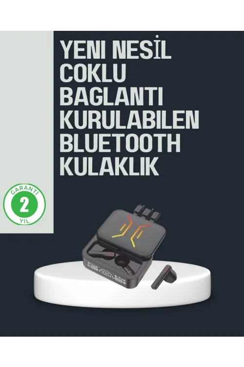 Kablosuz Bluetooth 5.0 Kulaklık – 300mah Şarj Kutusu