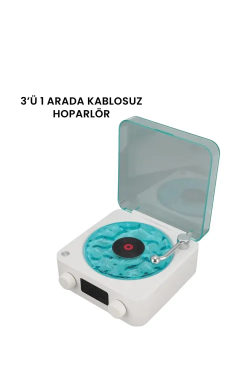 Kablosuz Bluetooth Hoparlör MAVİ