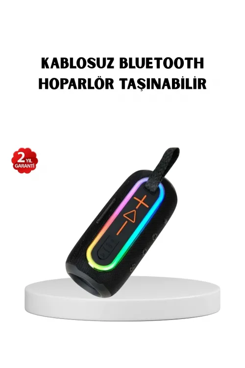 Kablosuz Hoparlör – Bluetooth 5.1, Güçlü Bas Ve 10 Metre Menzil