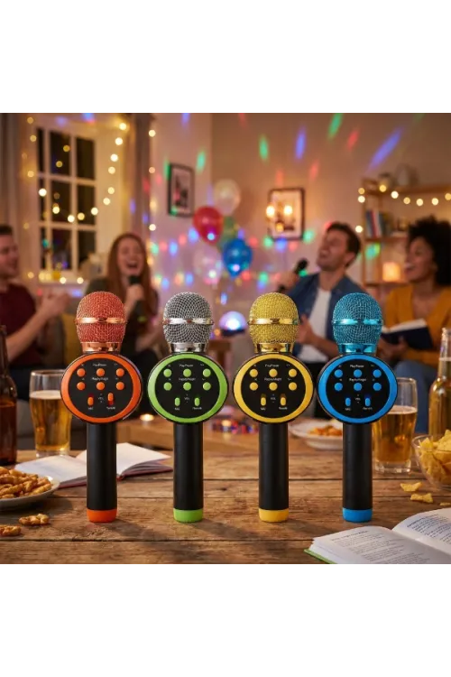 Kablosuz Karaoke Mikrofonu