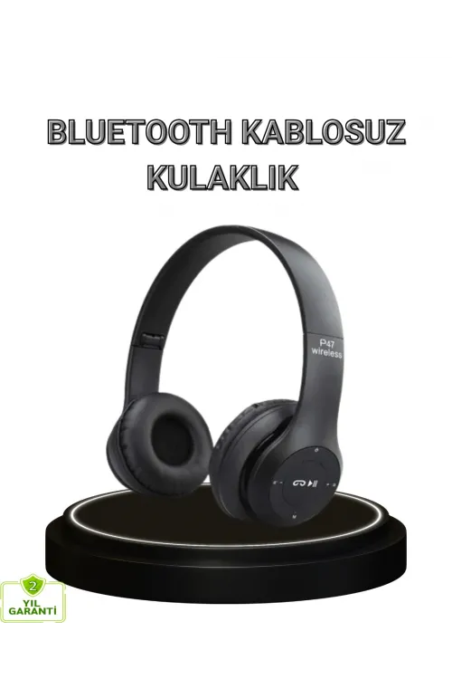 Kablosuz Kulaklık – Ergonomik Tasarım Ve Uzun Pil Ömrü