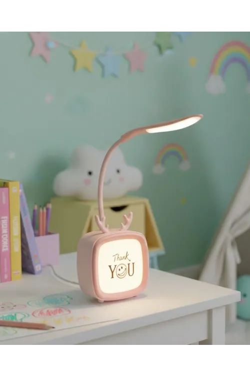 Kablosuz Led Masa Ve Gece Lambası Dekoratif Şarjlı Tasarım