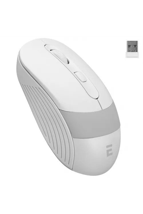 Kablosuz Mouse 1600 Dpi Beyaz Gri SM18BG