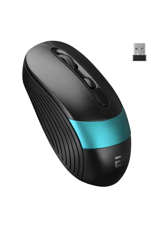 Kablosuz Mouse 1600 Dpi Siyah Mavi SM18SM