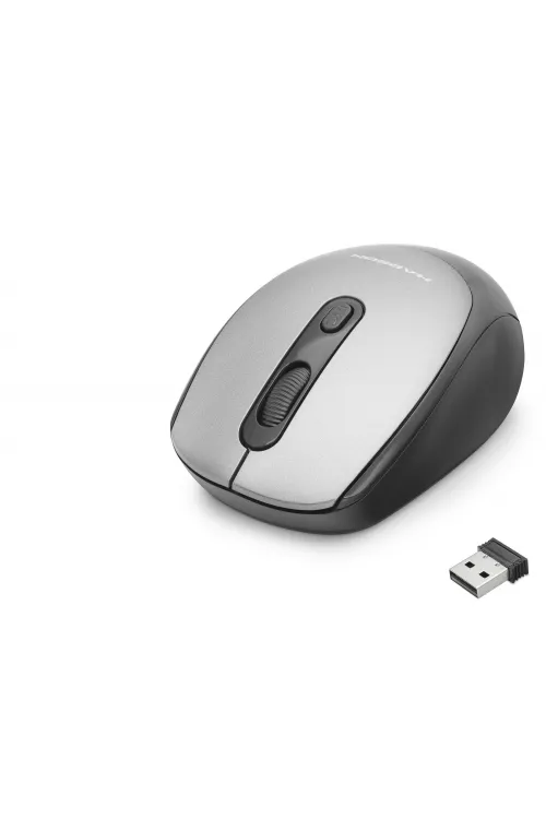 Kablosuz Mouse 800/1600 Dpi - Gri Siyah HDX3406G