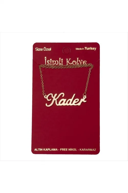 Kader isimli kolye