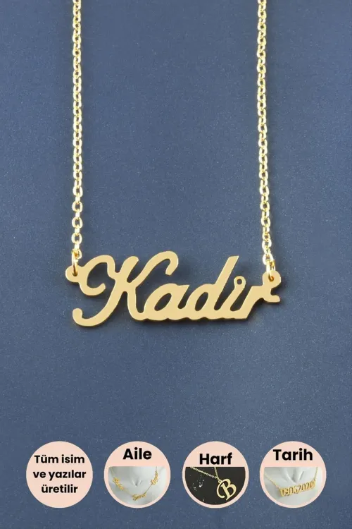 Kadir İsimli Kolye