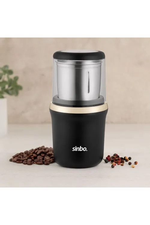 Kahve & Baharat Öğütücü 200W (Çelik Bıçak, 100 g)