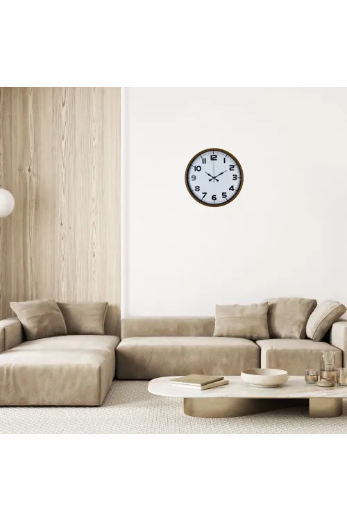 Kahverengi 36 Cm Standart Duvar Saati