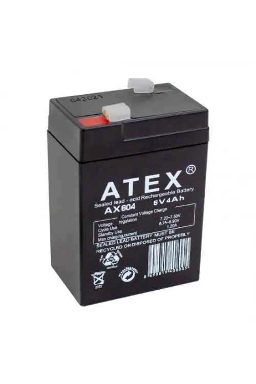Kalın Kuru Akü 6v-4ah Amper  70x48x101mm