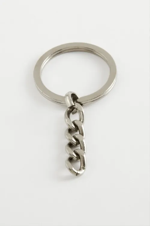 Kalın Metal Anahtarlık Aparatı 3 cm