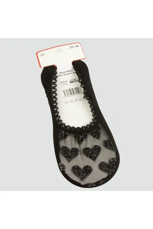 Kalp Babet Çorap