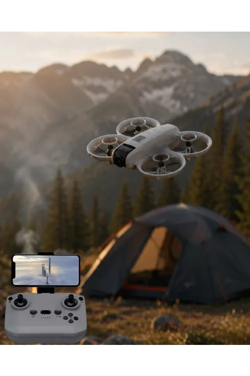 Kameralı Drone Headless Mod Ve Engel Algılama Özellikli