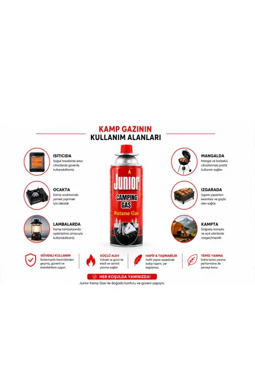 Kamp Gazı - Gaz Kartuşu - 393 ml