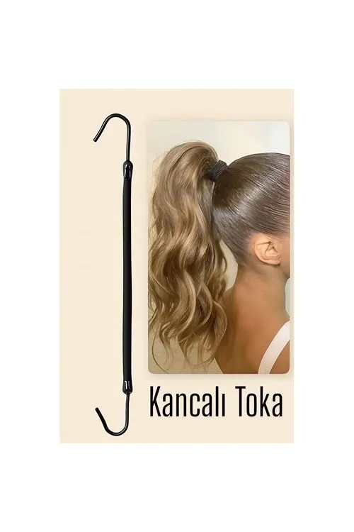 Kancalı At Kuyruğu Lastik Toka 1 ADET 717249