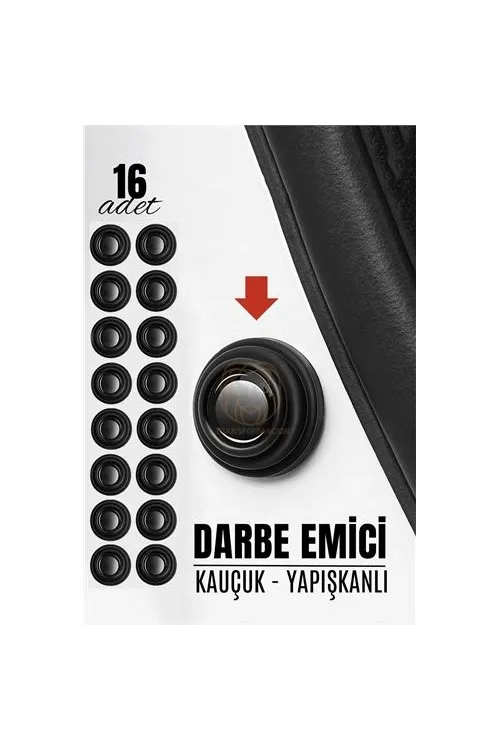 Kapı Bagaj Kaput Ses Darbe Emici Kauçuk Conta 16 ADET