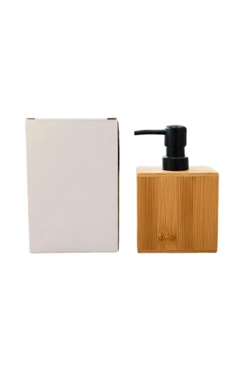 Kare Bambu Sıvı Sabunluk 170 ml