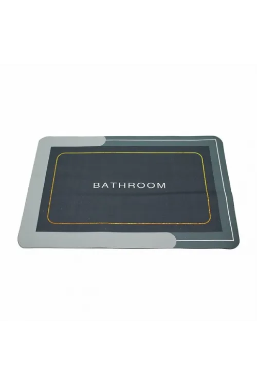 Kare Sihirli Su Emici Banyo Paspas - Bulaşık Altlık
