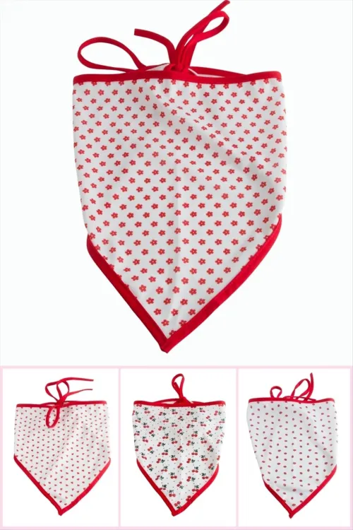 Karışık Desenli Bohem Bandana