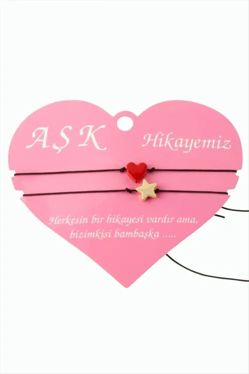 Karışık İp Bileklik 2 Adet