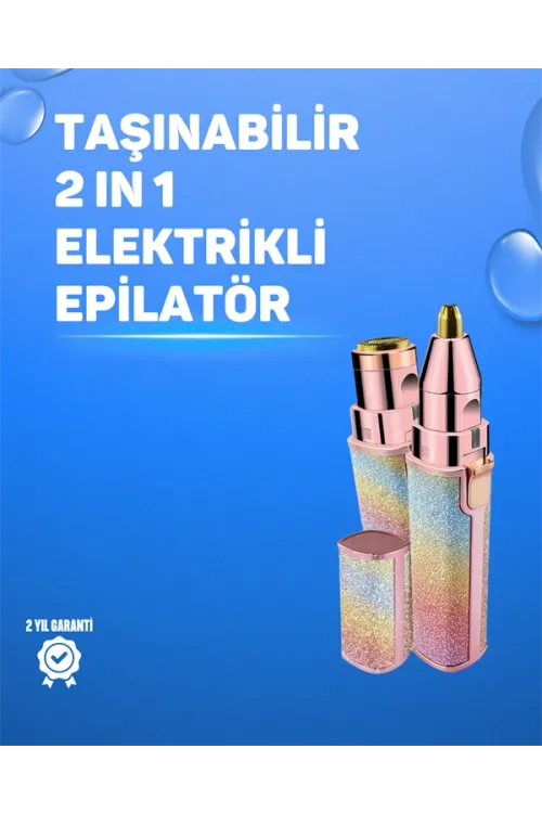 Kaş Ve Yüz Epilation Aleti – Kolay Kullanımlı, Portatif Shaver Usb Şarjlı