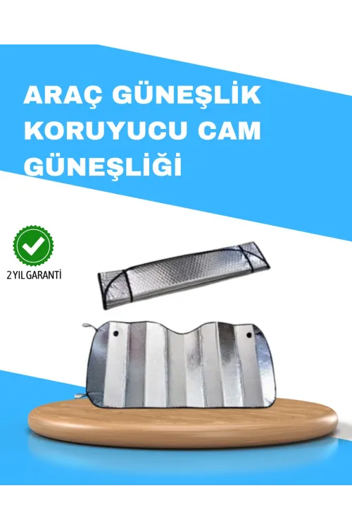 Katlanabilir Alüminyum Araç Güneşliği – Uv Koruma Ve Klima Tasarrufu Bir Arada