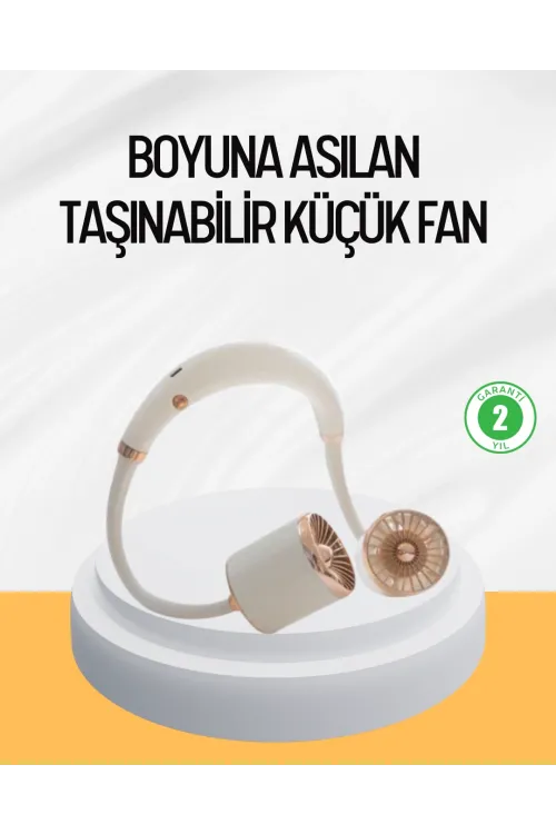 Katlanabilir Asılabilir Fan Usb Şarjlı Hafif Ve Sessiz Tasarım
