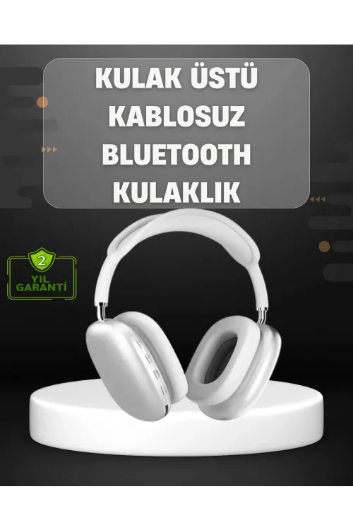 Katlanabilir Bluetooth V5.0 Kablosuz Kulaklık | 400 Mah, Gürültü Azaltma