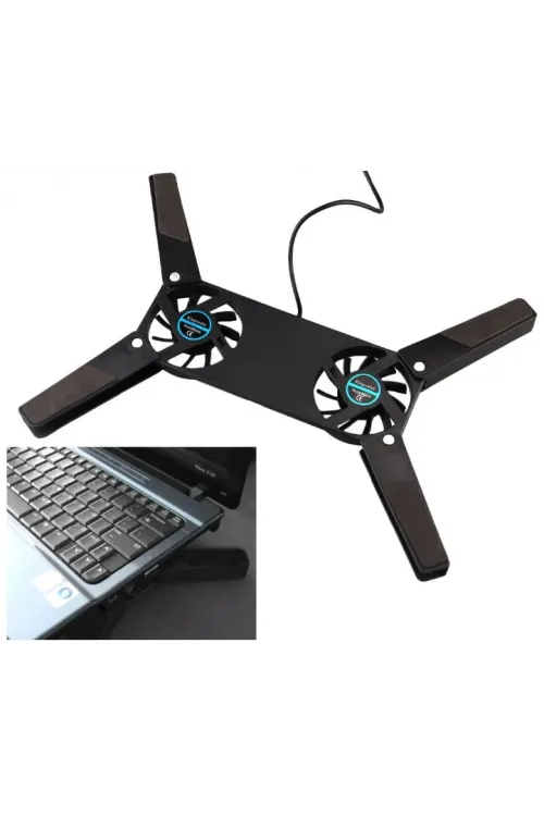 Katlanabilir Laptop Soğutucu 2 Fanlı