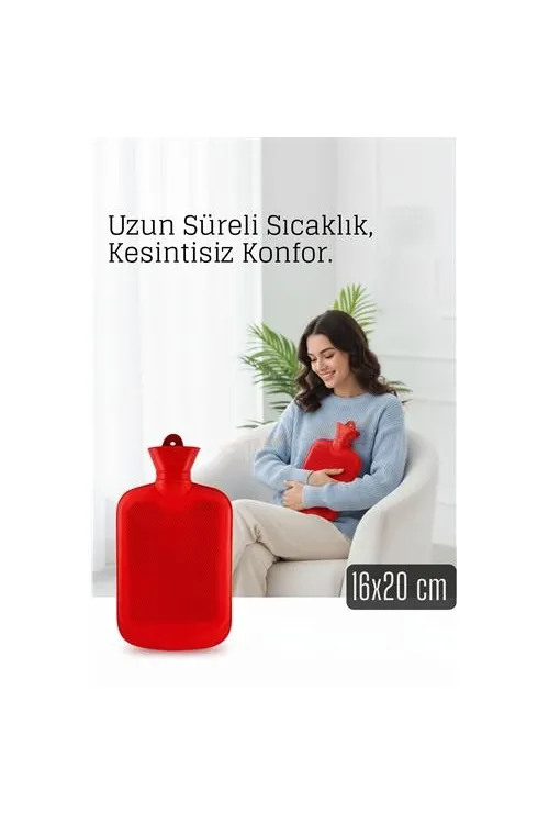 Kauçuk Sıcak Su Torbası –16x20 cm Termofor | Termal Torba 722334