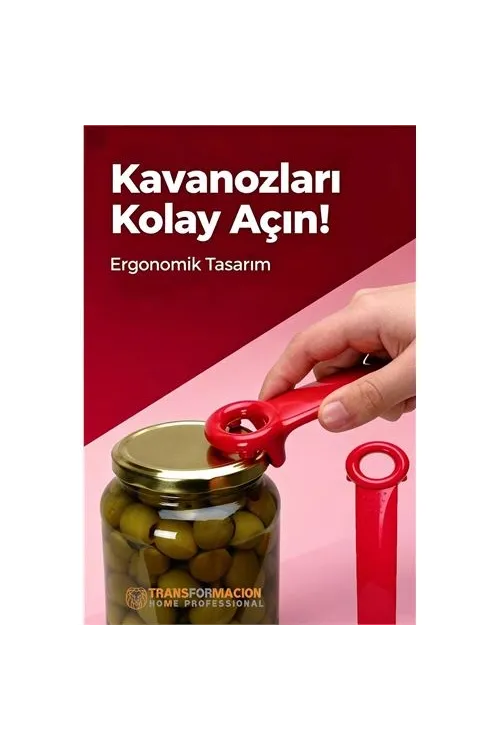 Kavanoz Açacağı Konserve Açacağı -Vakumlu Kapak Açma Aparatı 715704