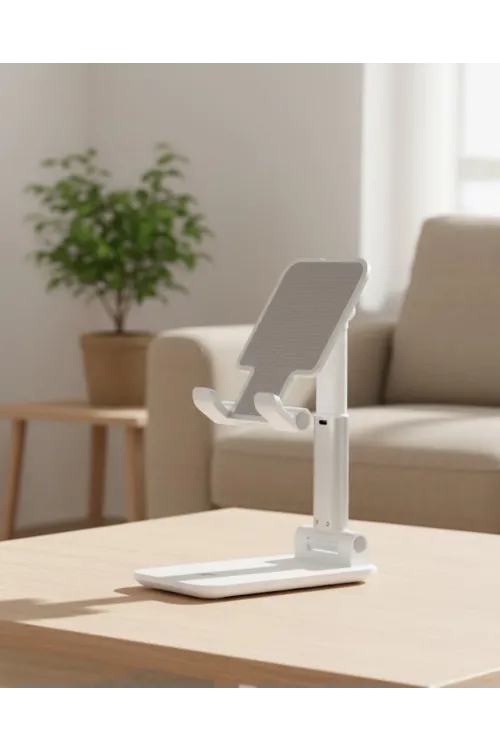 Kaymaz Silikon Yüzeyli Ergonomik Telefon Standı