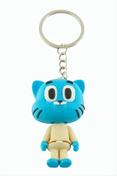 Kedi 3D Baskılı Anahtarlık