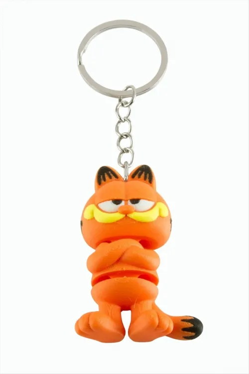 Kedi 3D Baskılı Anahtarlık