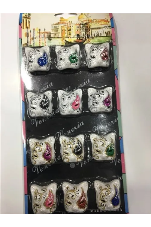 Kedi Magnet Arkası Mıknatıslı