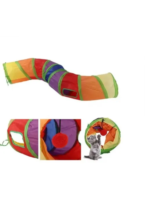Kedi Oyun Tüneli 125 cm
