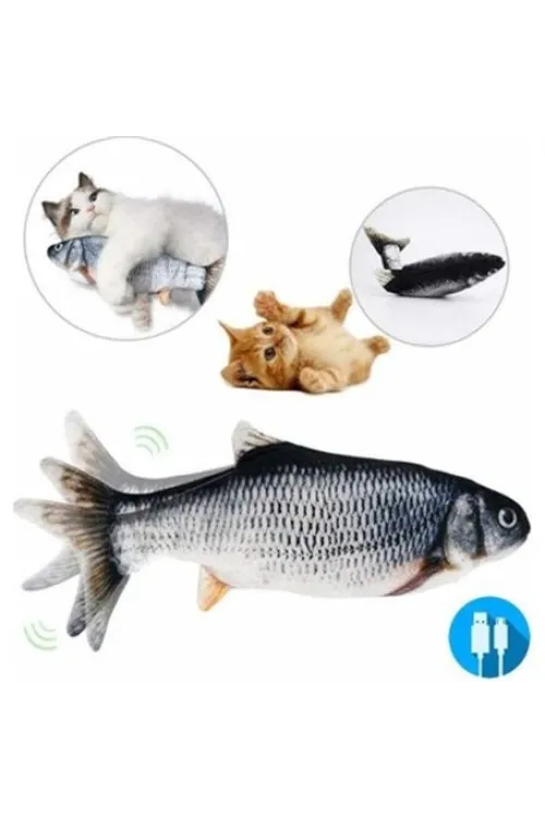 Kedi Oyuncağı Hareket Eden Balık