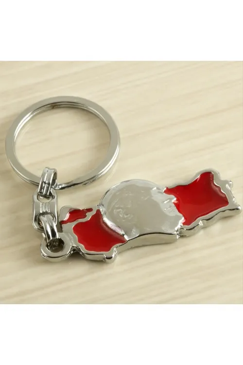 Kemal Atatürk Metal Anahtarlık
