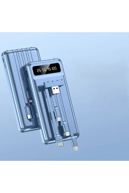 Kendinden Kablolu 10.000 mAh Powerbank