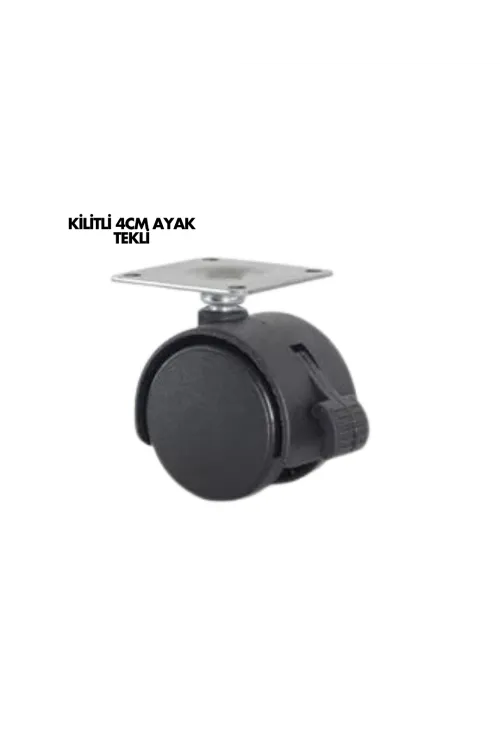 Kilitli 4cm Ayak Tekli
