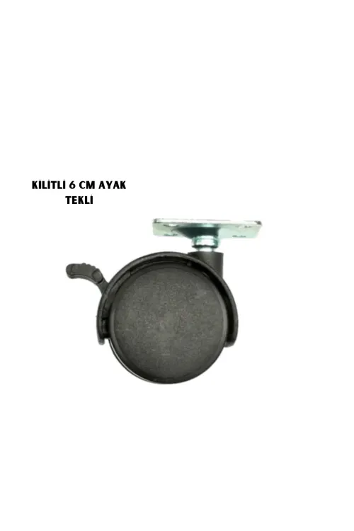 Kilitli 6cm Ayak Tekli